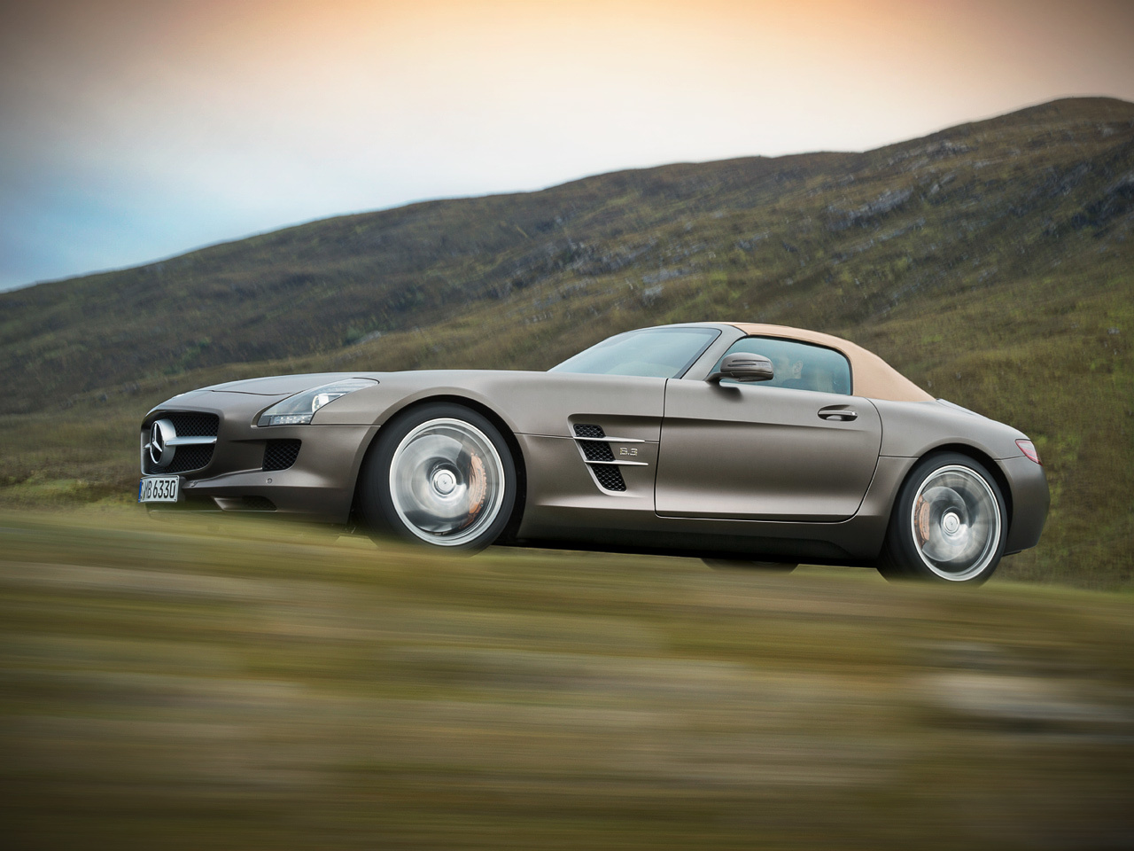 Чешем отрезанные крылья родстеру Mercedes-Benz SLS AMG — ДРАЙВ