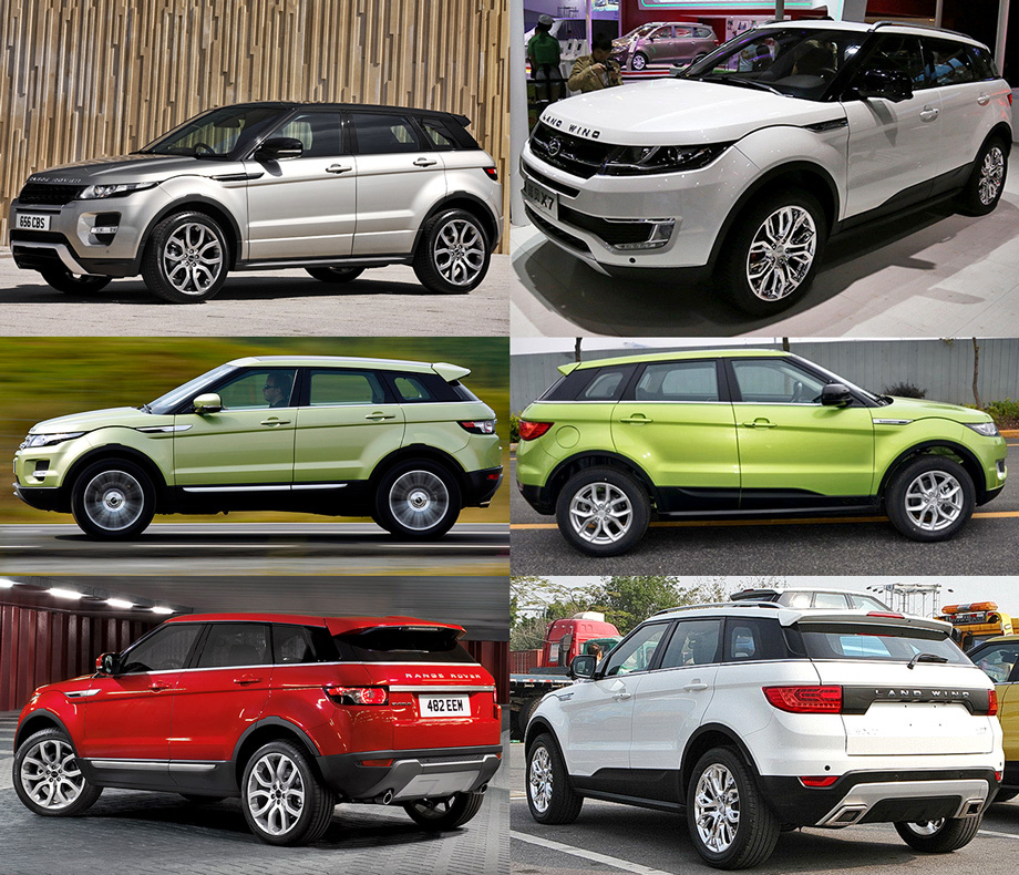 Аналог китай. Китайский range Rover Evoque. Landwind x7 и range Rover Evoque. Landwind x7 Land Rover. Китайский Landwind x7.