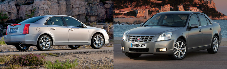 Марка гл 4. Cadillac BLS седан 2.0 t 2007 радиатор охлаждения двигателя.