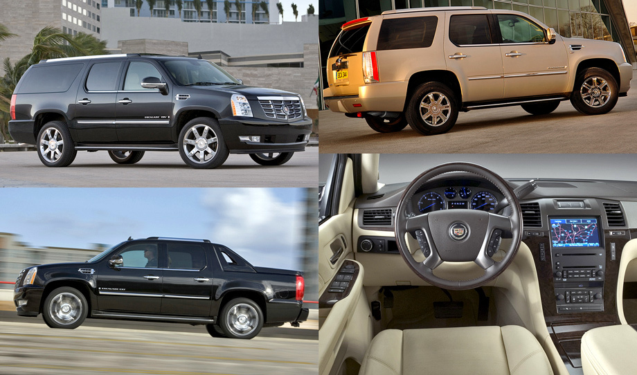 Осенью 2005-го Cadillac представил Escalade 2007 модельного года — <a href="http://www.drive.ru/cadillac/drive-test/2006/08/18/63661/ne_golf-klass.html" target="_blank" rel="noopener" class="c-link">третье поколение</a> на платформе <a href="http://www.drive.ru/chevrolet/news/2006/01/12/4088/tsivilizatsiya_nastupaet.html" target="_blank" rel="noopener" class="c-link">GMT900</a>. Производство в Техасе началось в январе 2006 года. Машина увеличилась в длину ещё на десяток сантиметров, сохранив все три варианта. Новый двигатель Vortec V8 6.2 (409 л.с., 565 Н•м) с заводским индексом L92 получил изменяемые фазы газораспределения на впуске и выпуске, что редко встречается на нижневальных моторах. Новая коробка передач — шестиступенчатый «автомат» GM Hydra-Matic 6L80. «Третий» Escalade набирал 100 км/ч за 6,5–6,7 с в зависимости от типа привода — на выбор по-прежнему предлагался задний или постоянный полный, но уже без понижающего ряда. Раздаточная коробка с планетарным дифференциалом распределяла крутящий момент в соотношении 40:60. Передняя и задняя подвески стали пружинными, дорожный просвет сократился до 23 см. Система Magnetic Ride появилась сначала как опция, а с 2009-го модельного года вошла в стандартное оснащение всех версий. Год спустя двигатель научили отключать цилиндры (обновлённый мотор получил индекс L94).