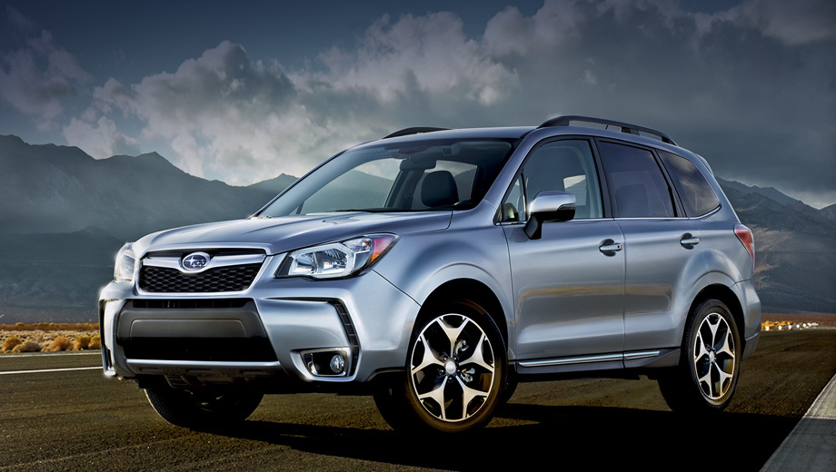 Subaru forester. Цены на обновлённый паркетник Subaru Forester в США стратуют с отметки в 22 395 долларов. За эти деньги покупатели получат паркетники со 170-сильным мотором 2.5.