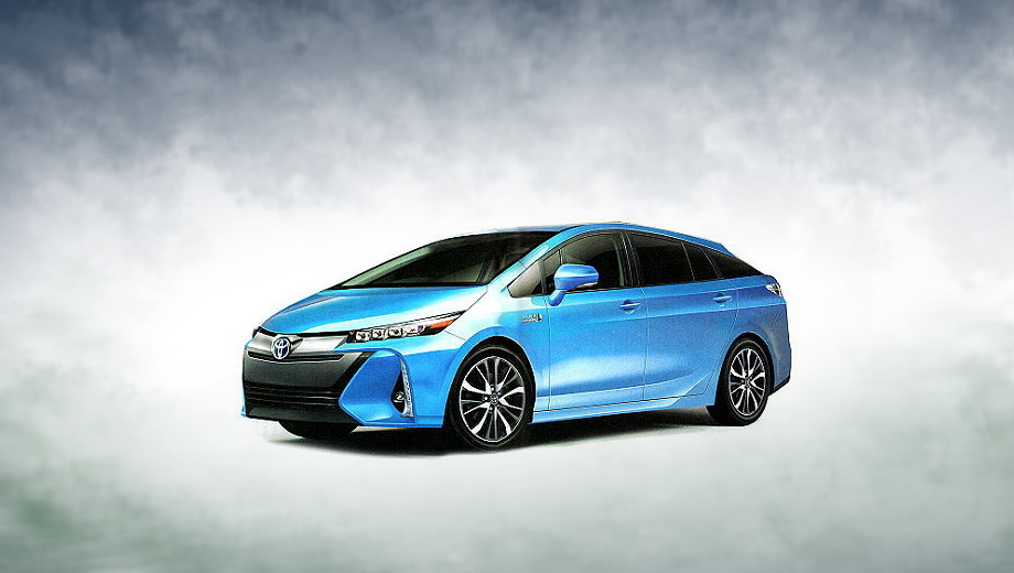 Toyota prius. Стандартный Prius выполнен в стилистике водородного концепта Toyota Mirai. В продажу новинка поступит во втором квартале 2016 года.