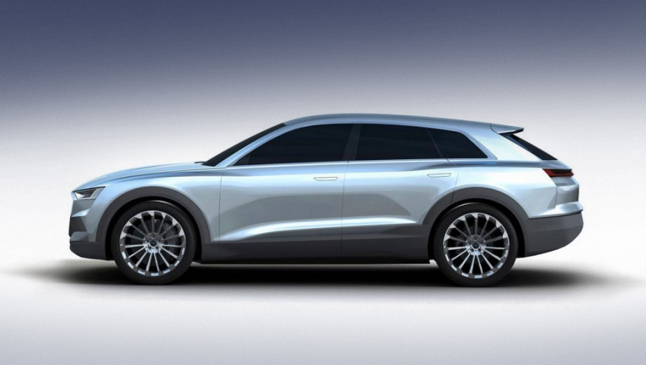 Audi q6. Внешность новинки, судя по всему, будет выполнена в стилистике концепт-кара prologue.