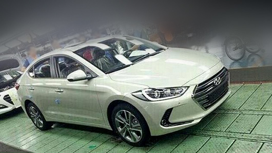Hyundai avante,Hyundai elantra. С этого ракурса новый корейский седан напоминает Chevrolet Cruze для Китая.