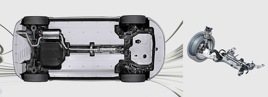             Kia cee'd делит платформу с хэтчбеком <a href="http://www.drive.ru/news/hyundai/5542341a95a65620f80000c5.html" target="_blank" rel="noopener" class="c-link">Hyundai i30</a>, а также седанами <a href="/e/BwOagEAAAjM" class="c-link">Kia Cerato</a> и <a href="http://www.drive.ru/hyundai/drive-test/2011/10/11/4389429/elantropiya.html" target="_blank" rel="noopener" class="c-link">Hyundai Elantra</a>. Передняя подвеска — McPherson. А задняя, в отличие от четырёхдверок с балкой, у Сида многорычажная. Амортизаторы стали жёстче ещё в 2012 году — меры приняли сразу после премьеры, уж очень критично журналисты отзывались о раскачке. Теперь ради лучшей шумоизоляции заменили опоры задних амортизаторов, а передний стабилизатор выполнен полым. «Перепрошит» электроусилитель руля ради более внятного и натурального нулевого положения.
