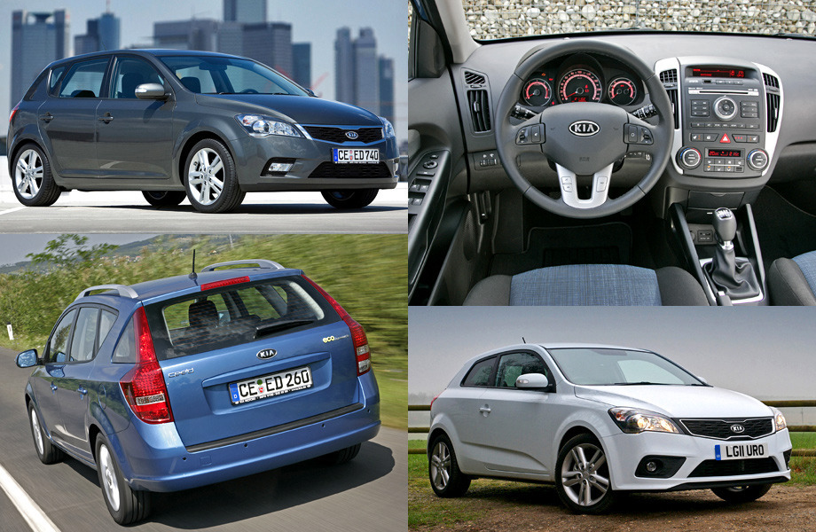             Рестайлинг 2009 года сильно изменил машину. Выстраивая новый фирменный стиль, Петер Шрайер повесил на cee’d «нос тигра» и перекроил всю переднюю часть.
