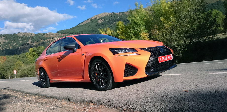 Lexus GS F back