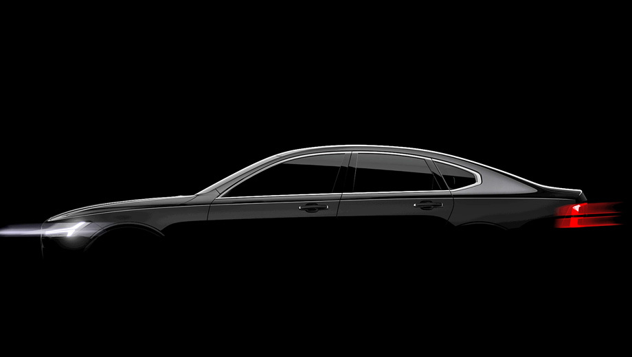 Volvo s90. Мы уже видели концепт, закамуфлированные прототипы и масштабную модель, знаем о стилистической преемственности с кроссовером Volvo XC90, так что рассекреченный облик флагманского седана сюрпризом не станет.