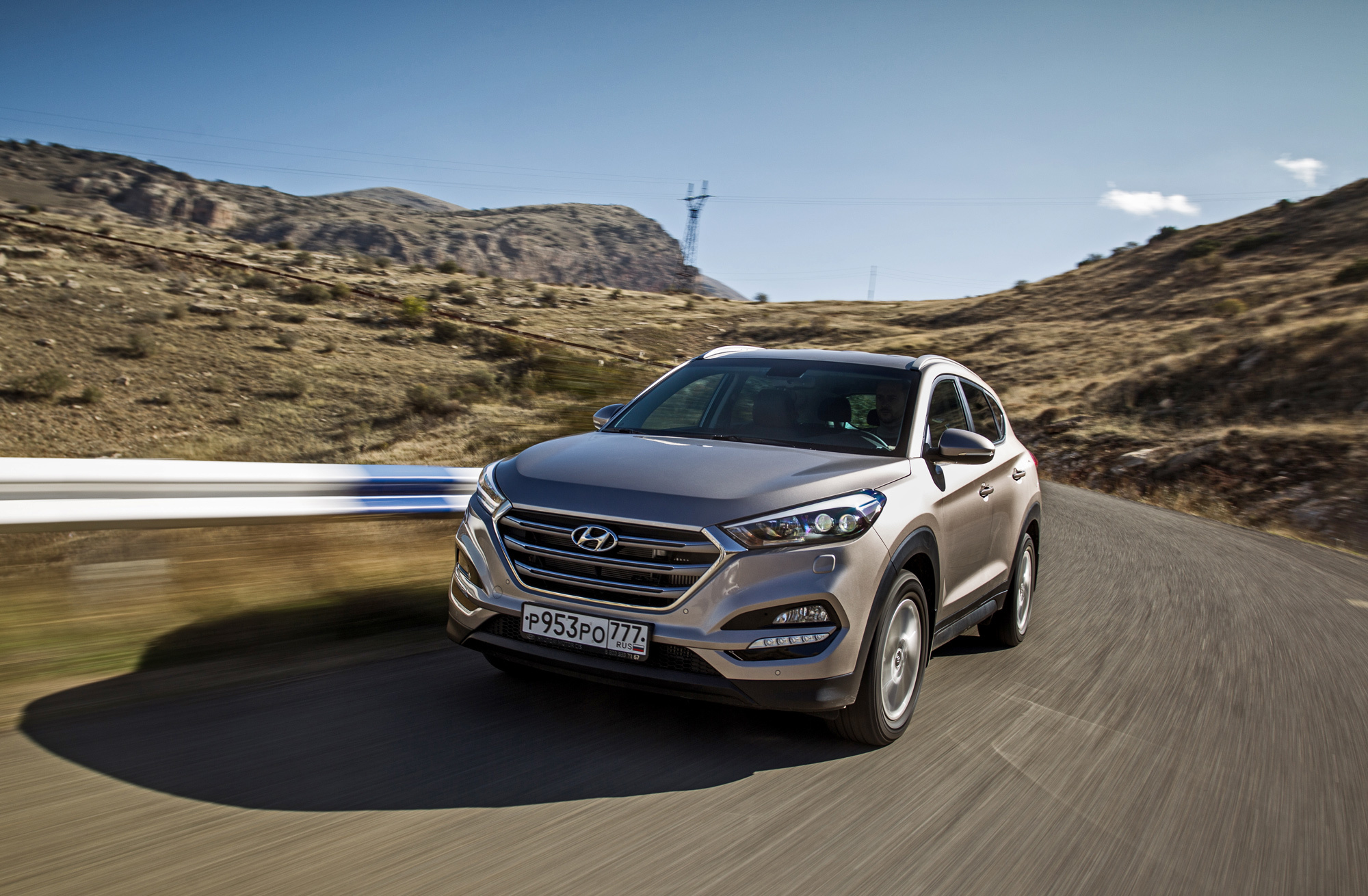 Скачем по горам, по долам на кроссовере Hyundai Tucson — ДРАЙВ