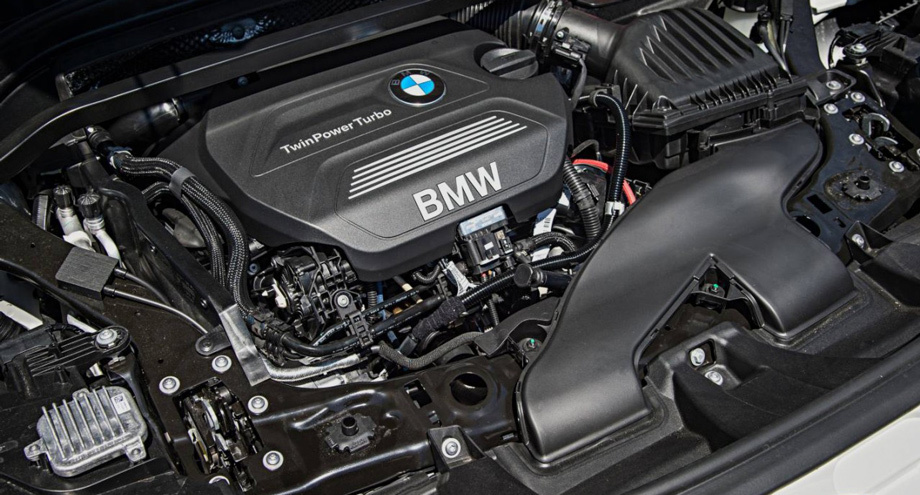 Расположение двигателя bmw x1