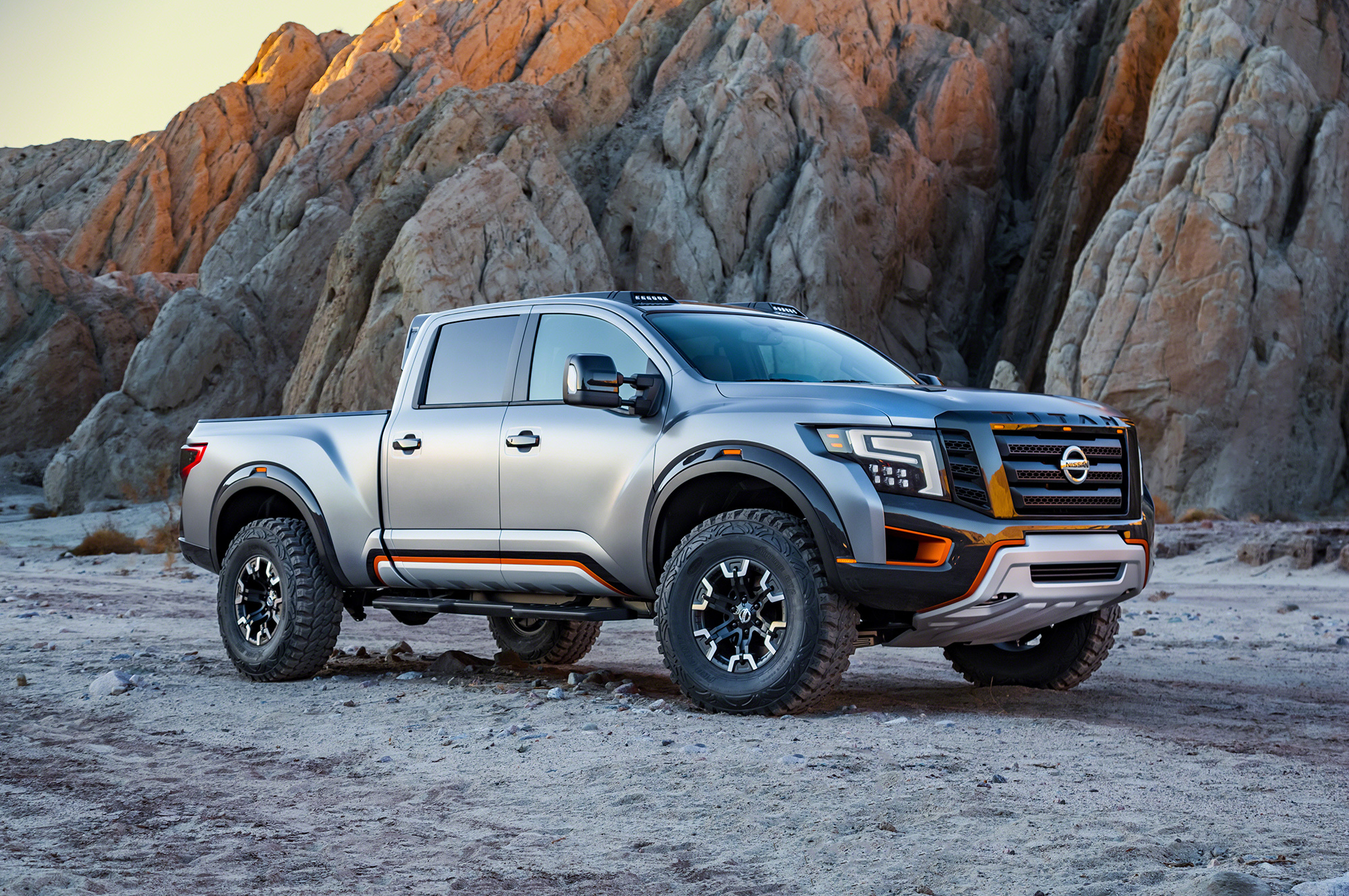 Шоу-кар Nissan Titan Warrior хорошо подготовился к бездорожью — ДРАЙВ