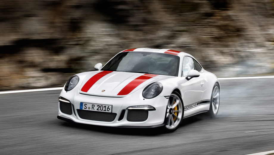 Porsche 911,Porsche 911 r. В нынешнюю эпоху этот автомобиль окажется редкостью — «атмосферник», задний привод, «механика». Для настоящих ценителей классики.
