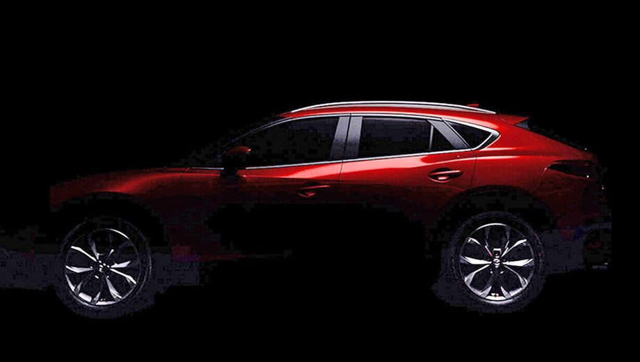 Mazda cx-4. Это изображение — единственное, наиболее полно раскрывающее силуэт автомобиля.