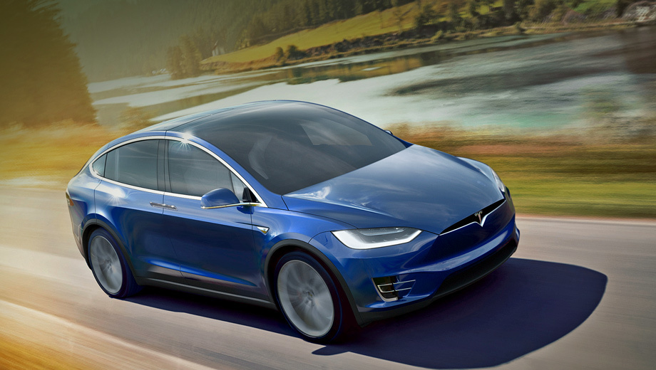 Tesla model x. Заказы на новую базовую модификацию Теслы Model X в США уже принимаются.