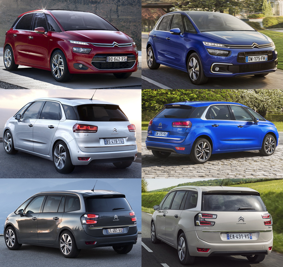 Модели Citroen C4 Picasso и Grand Picasso обновили внешность — ДРАЙВ