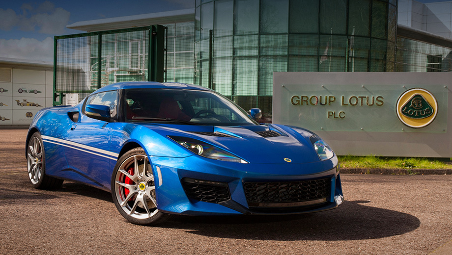 Lotus evora,Lotus evora 400. Производитель сообщил, что к 50-летию завода будет подготовлено несколько особых версий Лотусов.