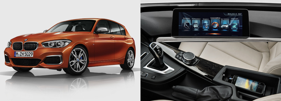            Внешне M140i (на фото) практически повторяет прежний 326-сильный <a href="/e/BkauQEAABWE" class="c-link">M135i</a>. Справа: модели с первой по четвёртую серии получили некоторые фишки от «семёрки»/«шестёрки» — экран с улучшенным меню и более высоким, чем прежде, разрешением на развлекательной/навигационной системе Professional, беспроводную зарядку для смартфонов, улучшенное распознавание голоса и точку доступа WLAN с подключением до восьми устройств.
