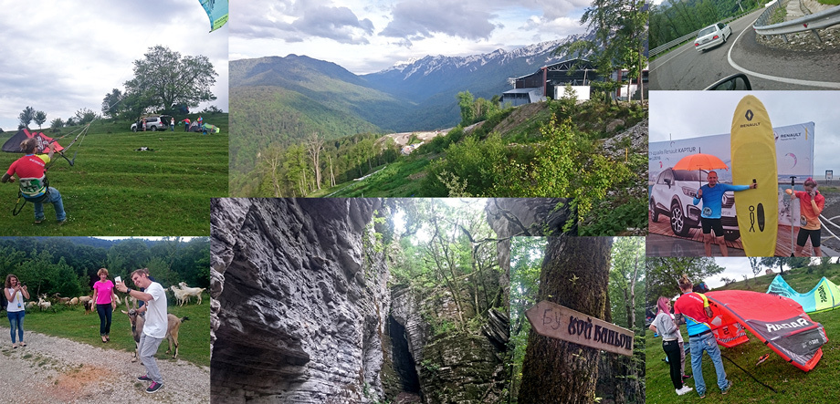 Что может быть круче селфи с козлом? Например, пешая прогулка на дно Сухого каньона. Особенно в сопровождении гида-сотрудника МЧС. Истории о спасении нерадивых пловцов и скалолазов, махнувших 100 граммов для храбрости, о добрых и злых медведях, о енотах-полоскунах… Заслушаешься! Интересным было и общение с инструкторами по кайтингу и сёрфингу — пусть я и не любитель досок.