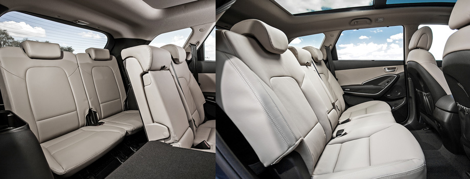             Кожаная отделка, подогрев сидений первого и второго ряда, электрорегулировка водительского кресла и ксеноновые фары — это базовая комплектация Family. Центральный экран в этом случае пятидюймовый. В салоне может быть три розетки и только один USB-разъём. 
