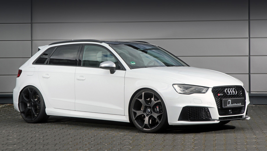 Audi rs3. Тюнингованная пятидверка Audi RS3, которая легко превышает 300 км/ч, — нечастое явление.