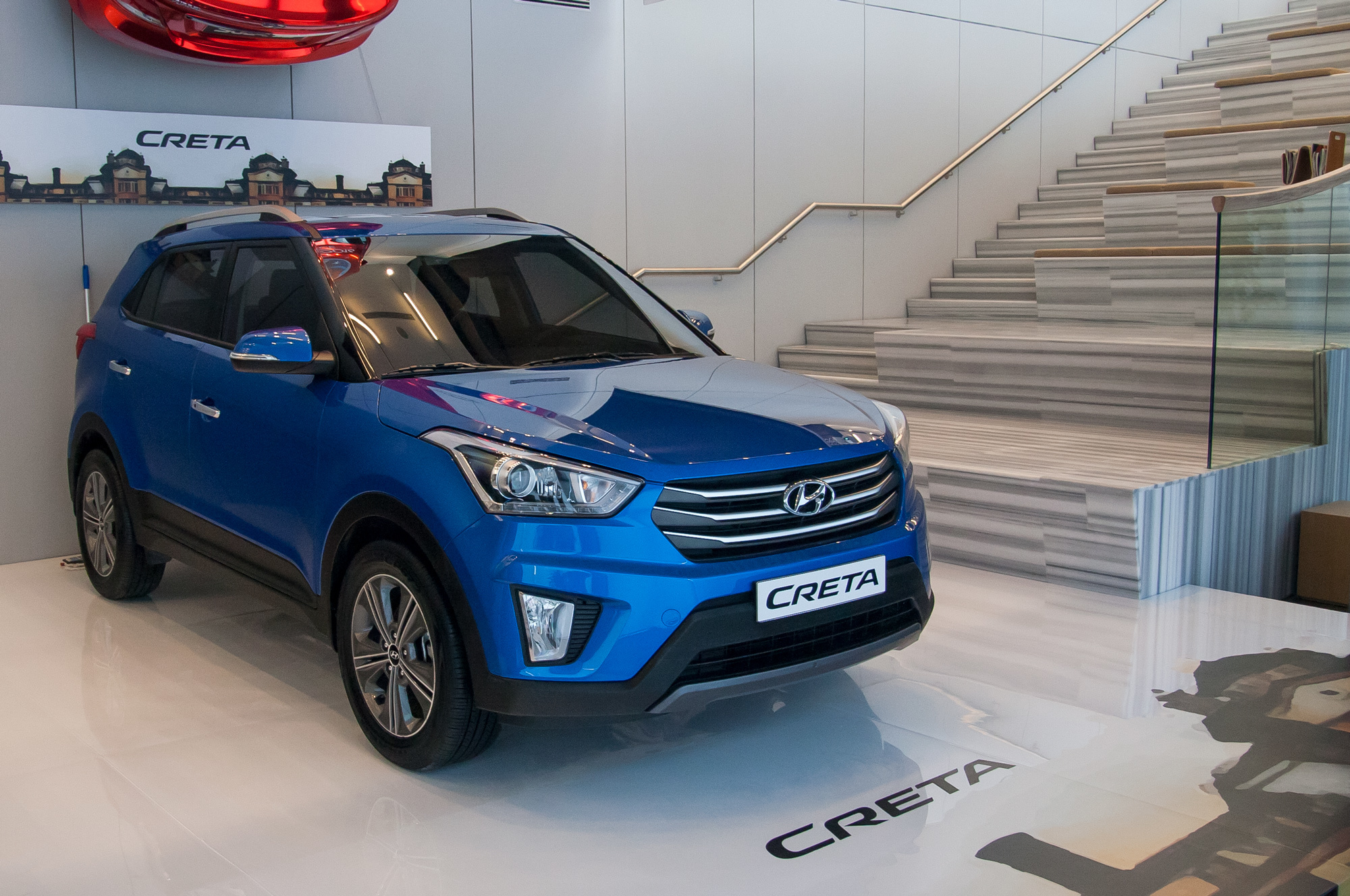 Hyundai Creta синий