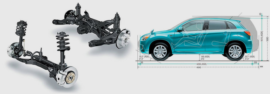 Митсубиси асх схемы. Mitsubishi ASX 2013 передняя подвеска. Задняя подвеска Mitsubishi ASX схема. Задняя подвеска Mitsubishi ASX 1.8. Задняя подвеска ASX 1.6.