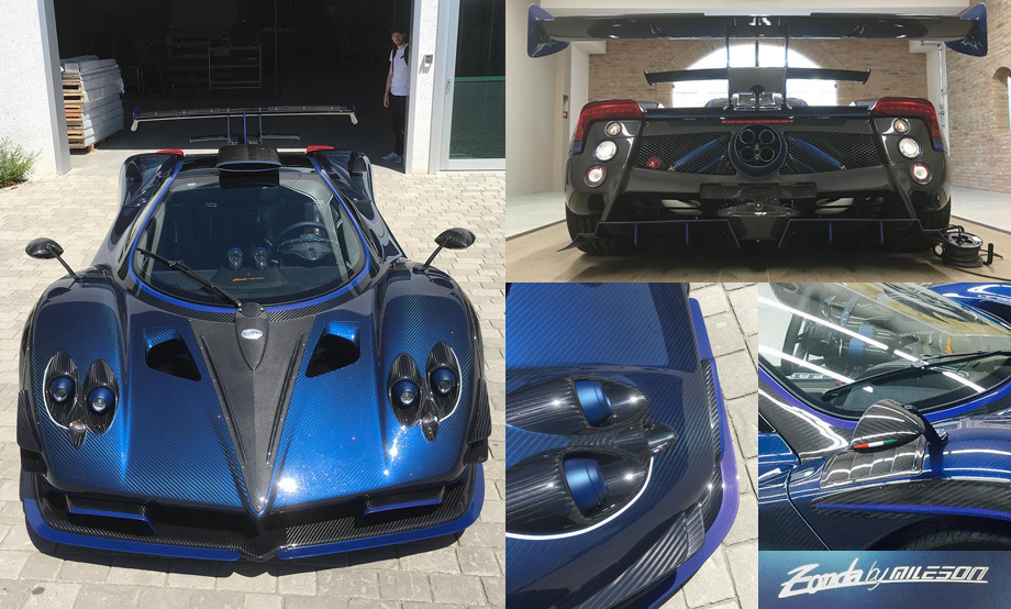 Pagani Zonda РІС‹С…Р»РѕРї