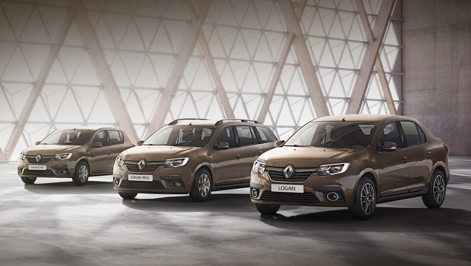 Renault logan,Renault sandero,Renault sandero stepway. Представленные модели Renault предназначены для продажи на рынках Ближнего Востока, Африки, Турции и Украины.