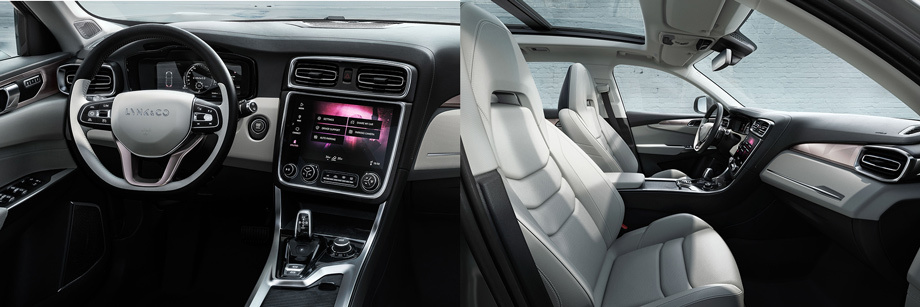             Медиацентр с 10-дюймовым сенсорным дисплеем поддерживает Apple CarPlay, Android Auto и MirrorLink. Варианты отделки салона будут «коллекциями по фиксированным ценам» — речь о том, чтобы покупатель не зарывался в конфигураторе, а сразу получал готовые решения, созданные по последней моде именитыми специалистами.
