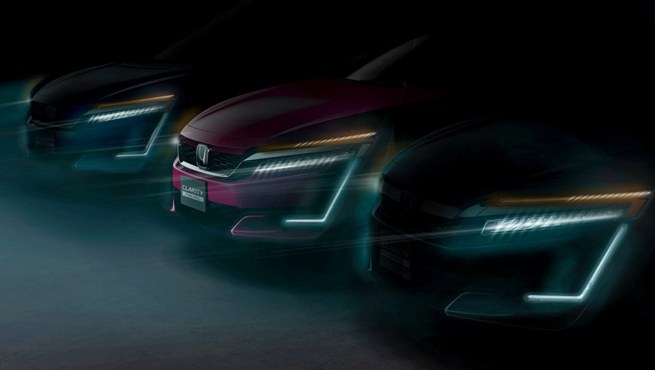 Honda clarity. Каждый вариант Clarity получит свой аэродинамический обвес с уникальными элементами дизайна. Honda объявила о намерении к 2030 году взять на себя две трети глобальных продаж электрифицированных машин.
