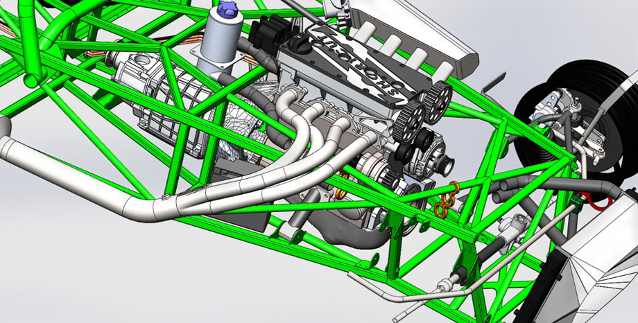             В машине — 90% российских деталей. В частности, применены вазовские колокол коробки передач, карданный вал и задний мост, тормозные механизмы. Импортные тут рулевая рейка, омологированные FIA шеститочечные ремни безопасности, шины и дроссели.
