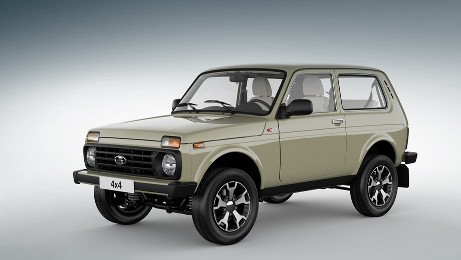 Lada 4x4. Машины в памятной комплектации появятся у официальных дилеров в июне.