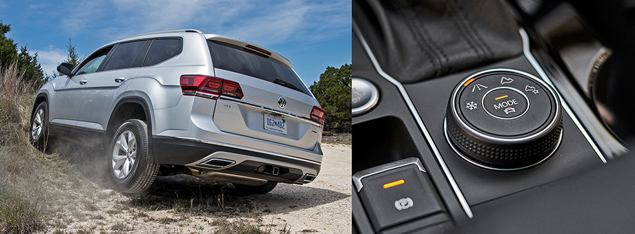             Хода подвесок больше, чем у многих конкурентов, но углы въезда и съезда скромные: 20,4 и 22,4 градуса. Козырь Терамонта ― отлично настроенные электронные системы. Для сложных покрытий тут есть три режима, один из которых можно отрегулировать под себя.
