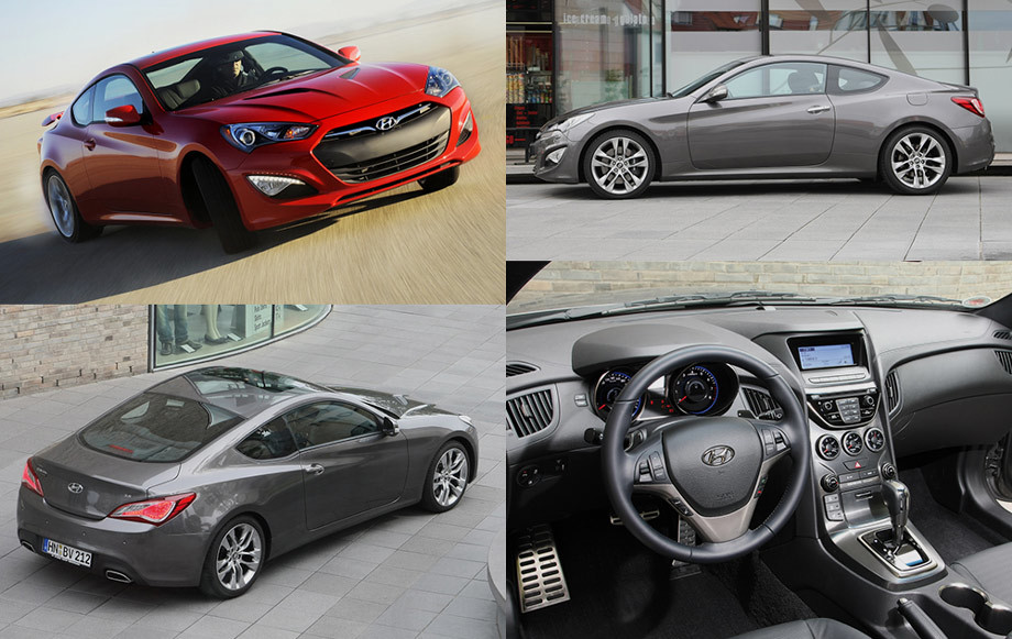 В том же 2008 году появилась четырёхместная двухдверка Hyundai Genesis Coupe серии ВК. Колёсная база по сравнению с седаном была укорочена с 2935 мм до 2820, а альтернативой двигателю V6 3.8 (303–353 л.с.) служила «турбочетвёрка» 2.0 (210–275 сил). Автоматические коробки были пяти- , шести-, а после и восьмиступенчатыми. В пару обоим двигателям предлагалась шестиступенчатая «механика». Выпуск купе завершился год назад с результатом в 136 500 экземпляров.