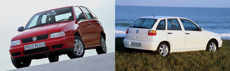 В 1996–2002 годы на южноафриканском рынке продавалась модель под названием Volkswagen Polo Playa — бедж-инжиниринговое воплощение «второй» Ибицы.