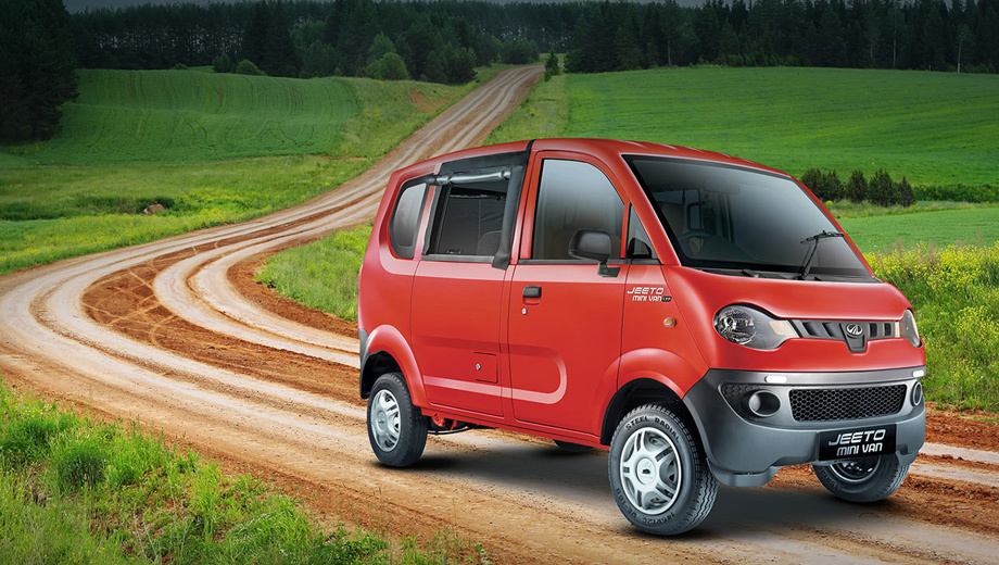 микроавтобус mahindra jeeto mini van