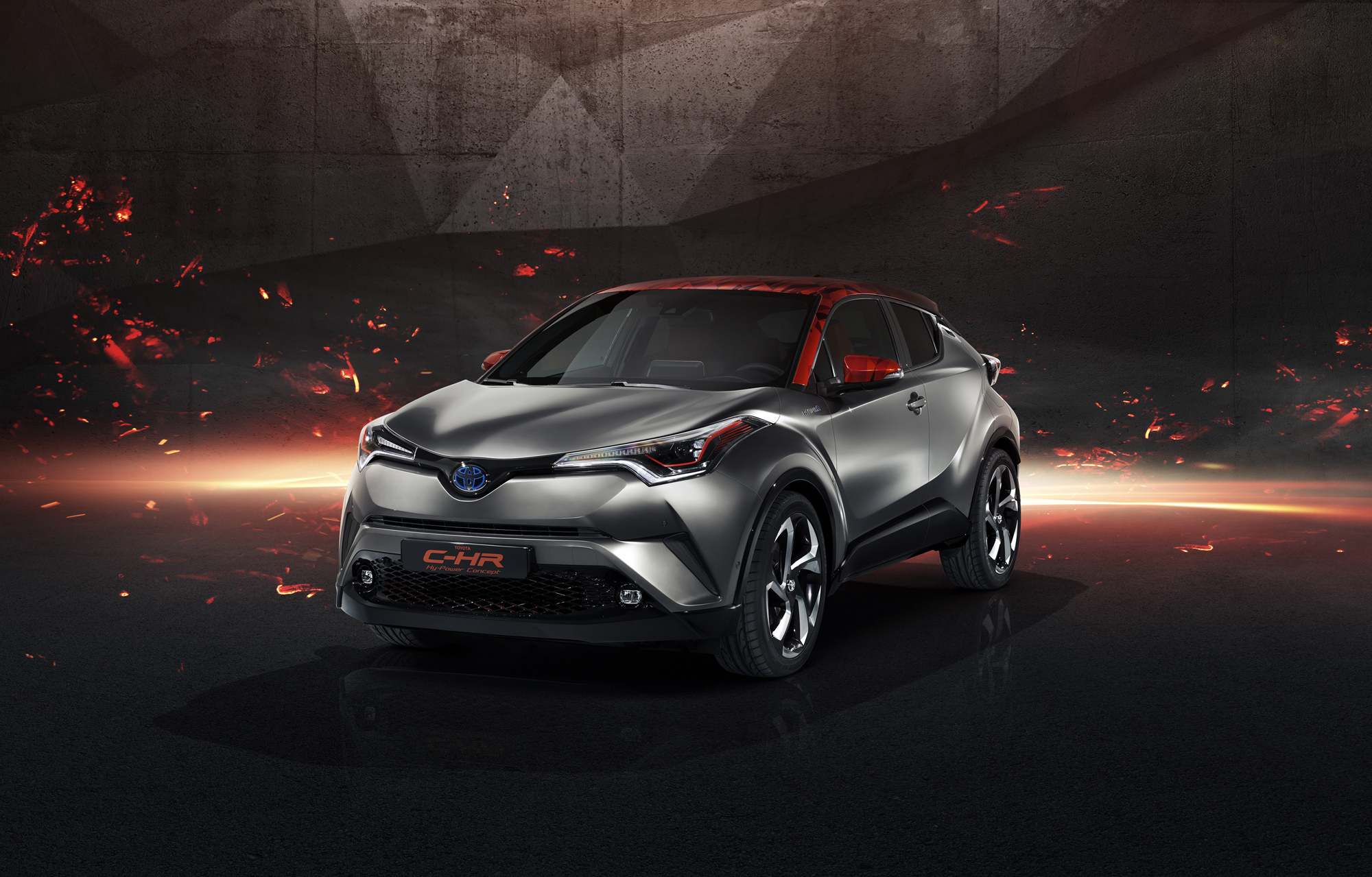 Концепт Toyota C-HR Hy-Power намекнул на мощный гибрид — ДРАЙВ