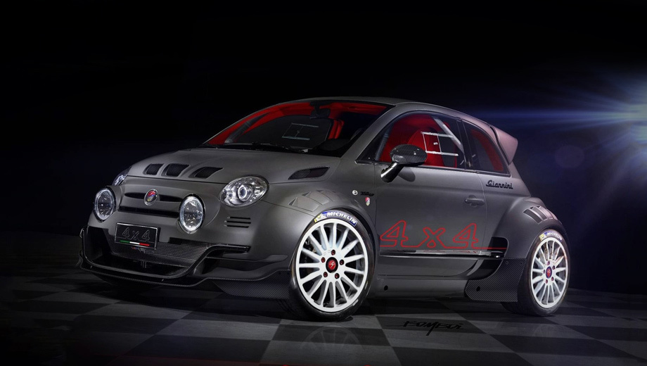 Fiat 500. Проект был подготовлен в кооперации с компанией GRAM (Gram Torino Engineering).