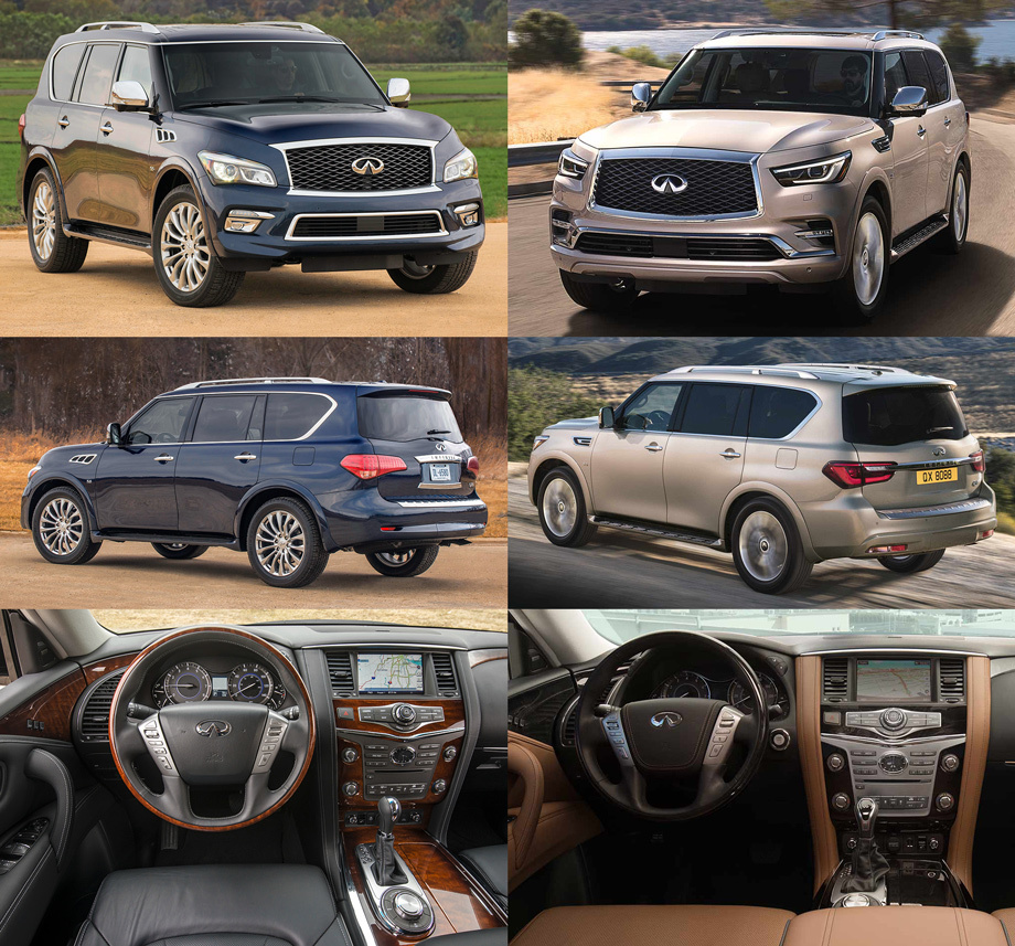 Обновлённый Infiniti QX80 сохранил прежнюю начинку — DRIVE2