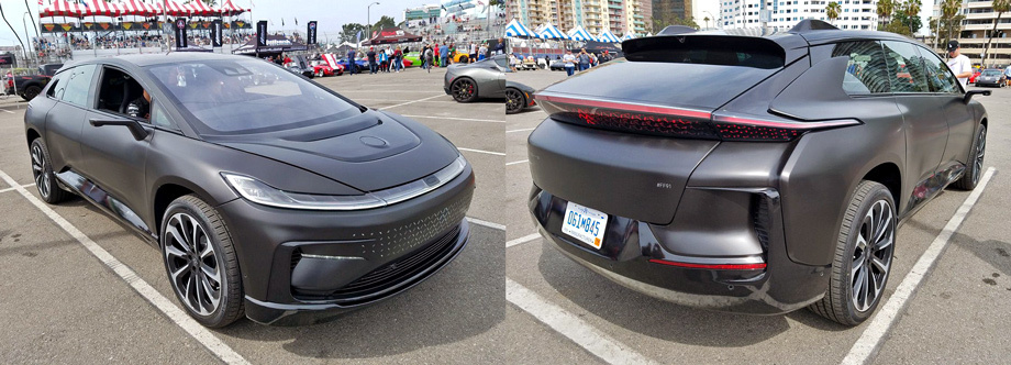             Флагманский кроссовер и первая серийная модель <a href="/e/Bm33AEAAA0A" class="c-link">FF 91</a> в последний раз появлялась на публике в апреле. Бета-версия прототипа была замечена в американском городе Лонг-Бич.
