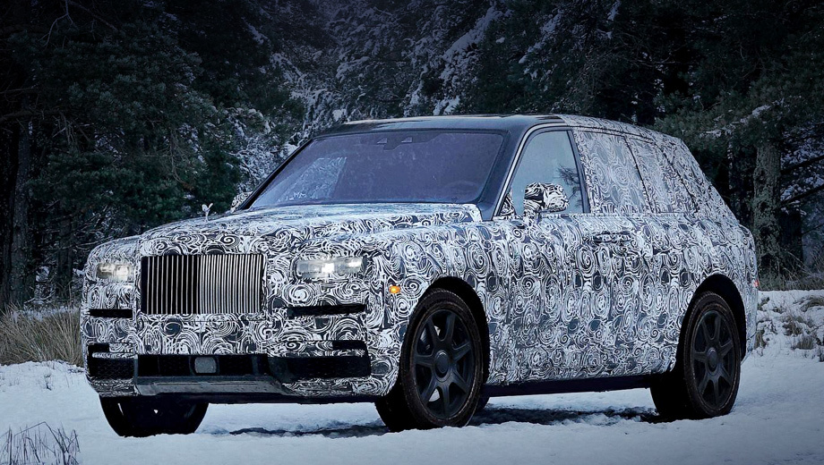 Фирма Rolls-Royce определилась с названием кроссовера — DRIVE2