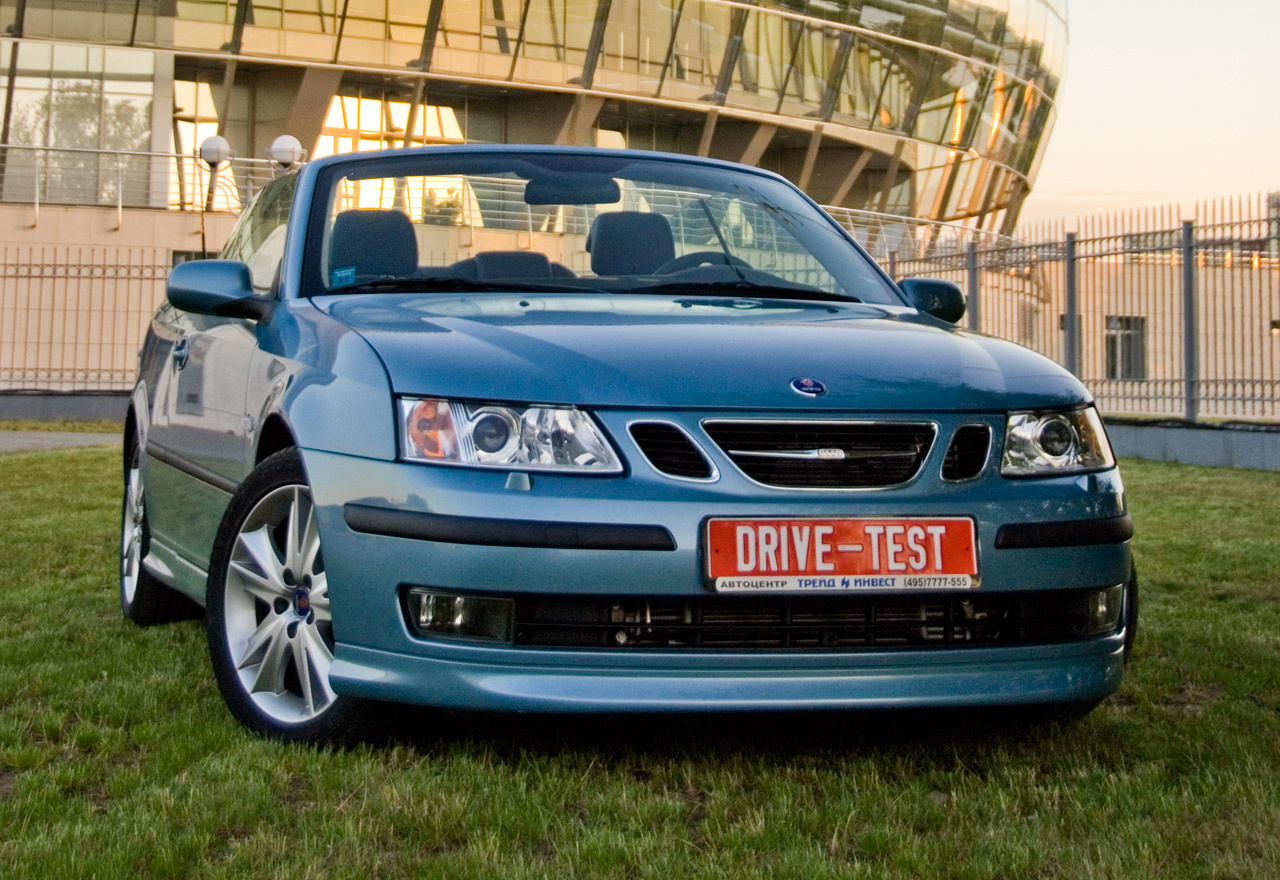 Учимся летать на Saab 9-3 Convertible — ДРАЙВ