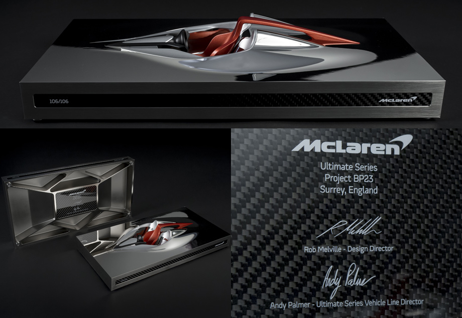 MCLAREN bp23. Speed form avto. Series 6 max