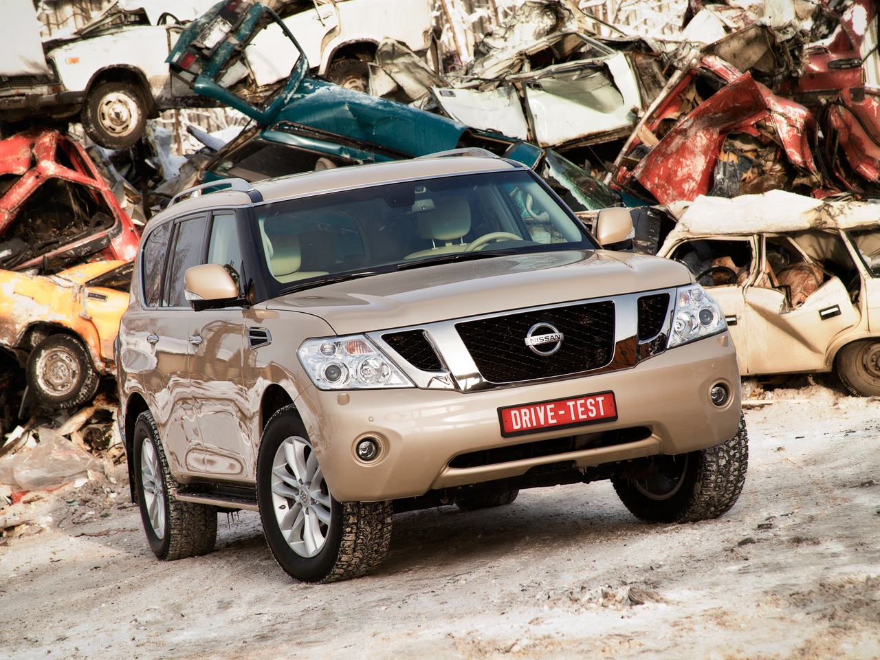 Измеряем силу притяжения внедорожником Nissan Patrol — ДРАЙВ