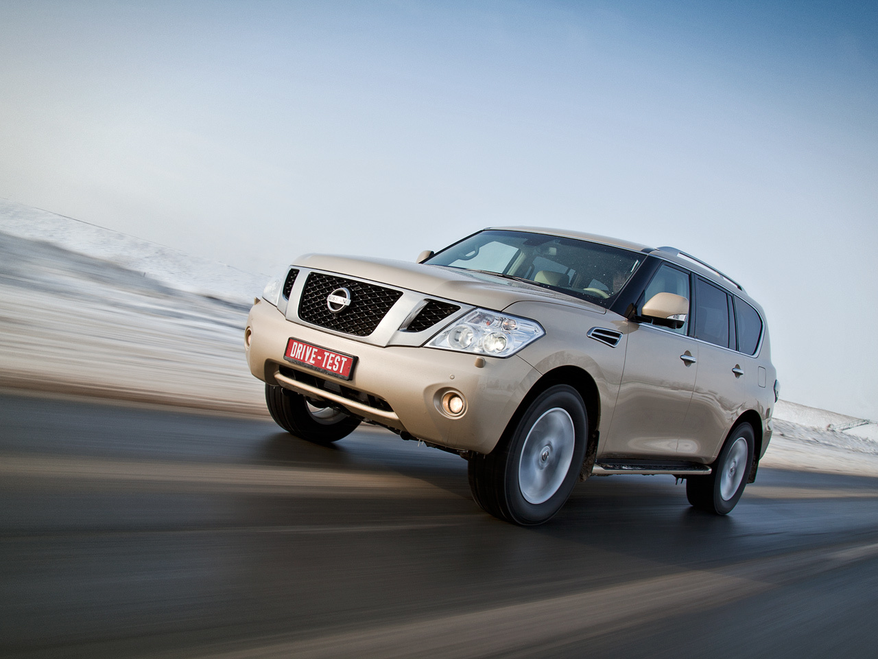 Измеряем силу притяжения внедорожником Nissan Patrol — ДРАЙВ