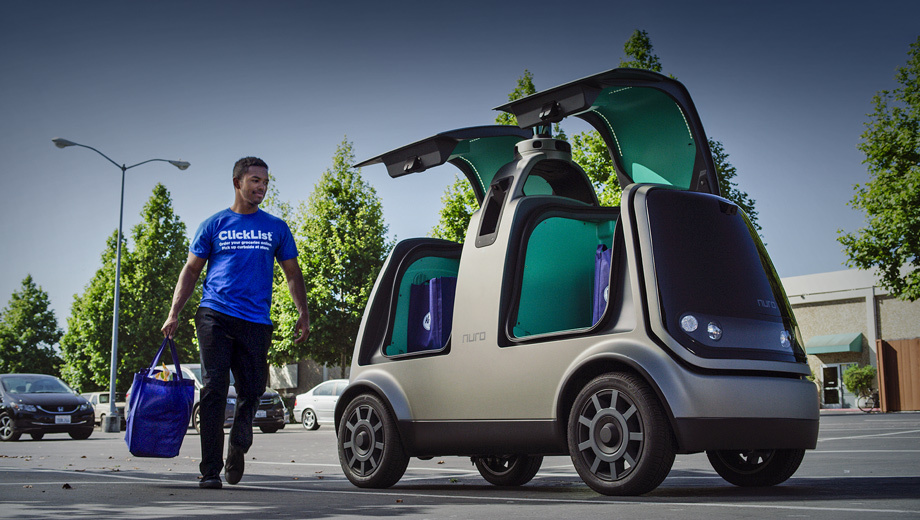 Беспилотники Nuro устроились в сеть супермаркетов — DRIVE2