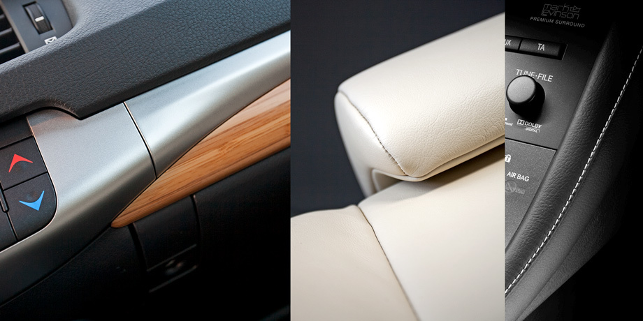             <ul><li>В нынешнем гольф-классе нет автомобиля, интерьер которого был бы выполнен с таким вниманием к деталям. И где глаза бы так же разбегались от обилия этих самых деталей. По способности объединить в одном пространстве дюжину разных фактур японцам нет равных. Пластик такой, пластик сякой, поверхности гладкие, шершавые, мягкие, твёрдые, некрашеные и металлизированные... Даже дерево тут! Но исполнение на высоте: рукоятки и кнопочки вращаются и нажимаются по-лексусовски, подгонка всего и вся аккуратна. </li><li>Мягкая кожа местами сшита немножечко неровно, что добавляет «мебели» уюта. </li><li>Боковины широкой центральной консоли обшиты кожей, но под ней не хватает мягкого наполнителя, а моя, например, коленка всё время упирается в острый шов.</li></ul>
