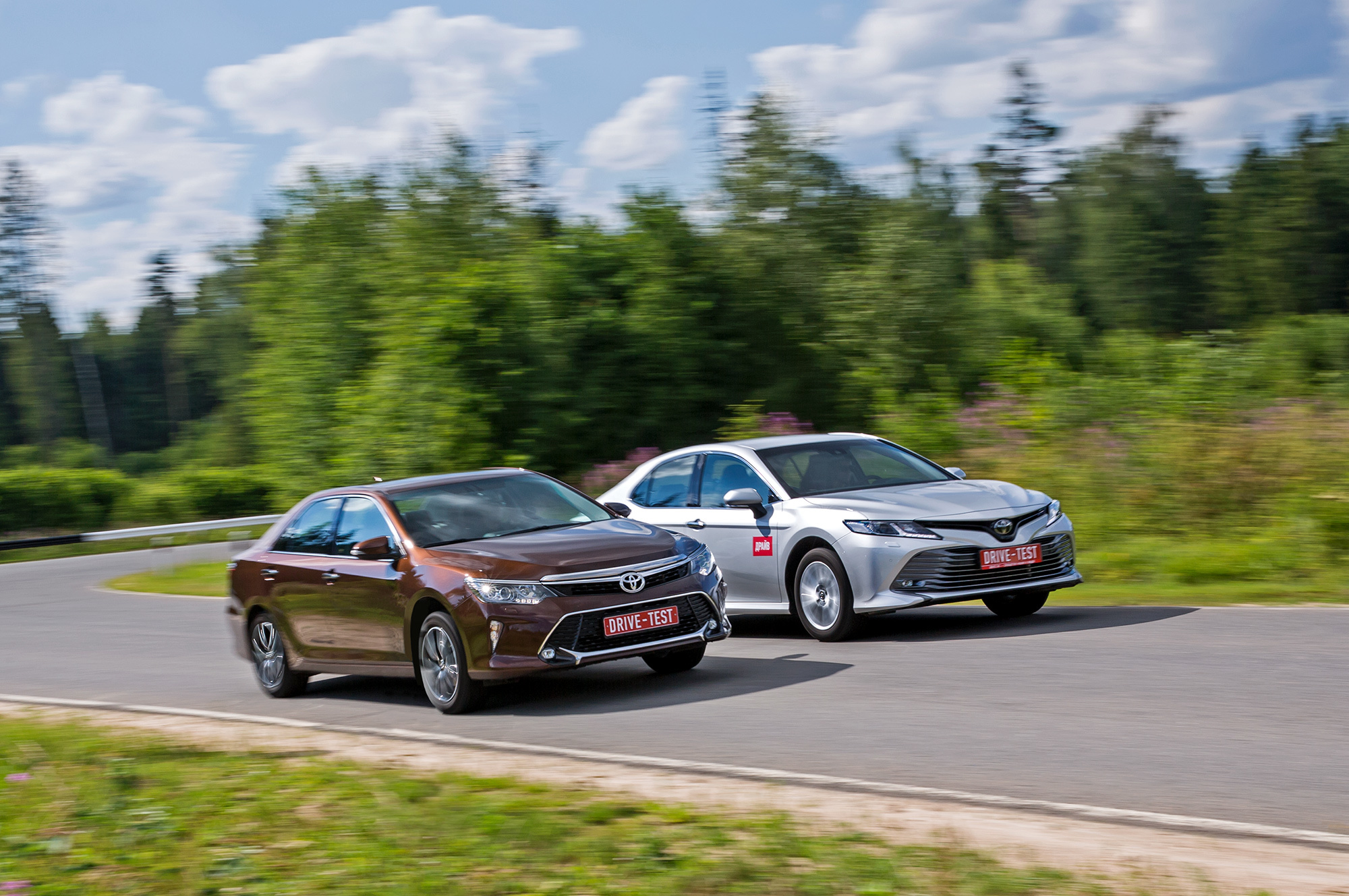 Признаём превосходство нового седана Toyota Camry над старым — ДРАЙВ