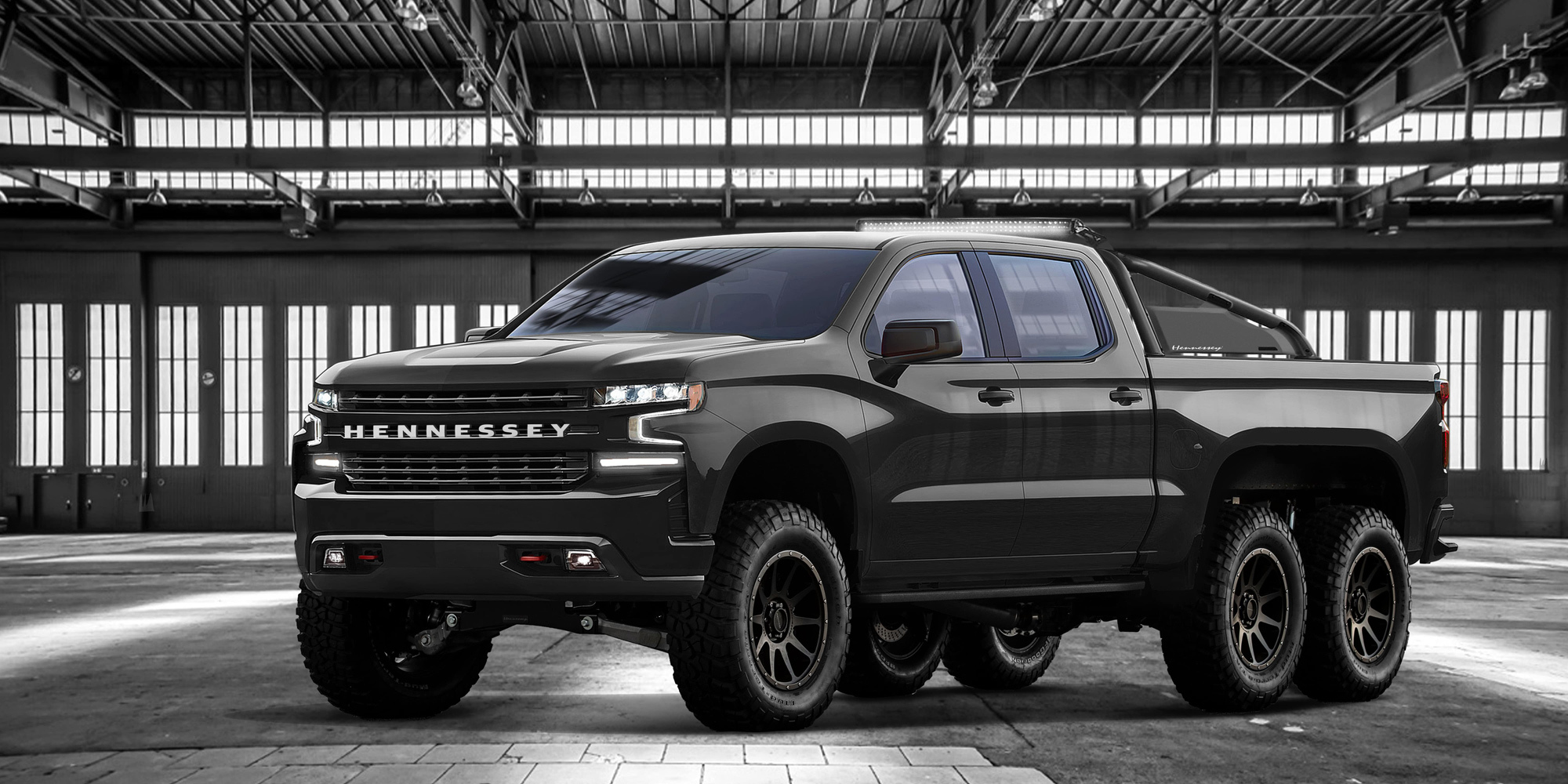 Пикап Hennessey Goliath 6x6 выйдет ограниченным тиражом — ДРАЙВ