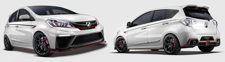 Коротко о стандартной модели Myvi: длина, ширина, высота — 3895×1735×1515 мм, база — 2500. Оснащается «четвёрками» 1.3 (95 л.с., 121 Н•м) и 1.5 (103 л.с., 136 Н•м), «механикой» на пять ступеней и «автоматом» на четыре. Цены — от 39 343 ринггитов (616 000 рублей).